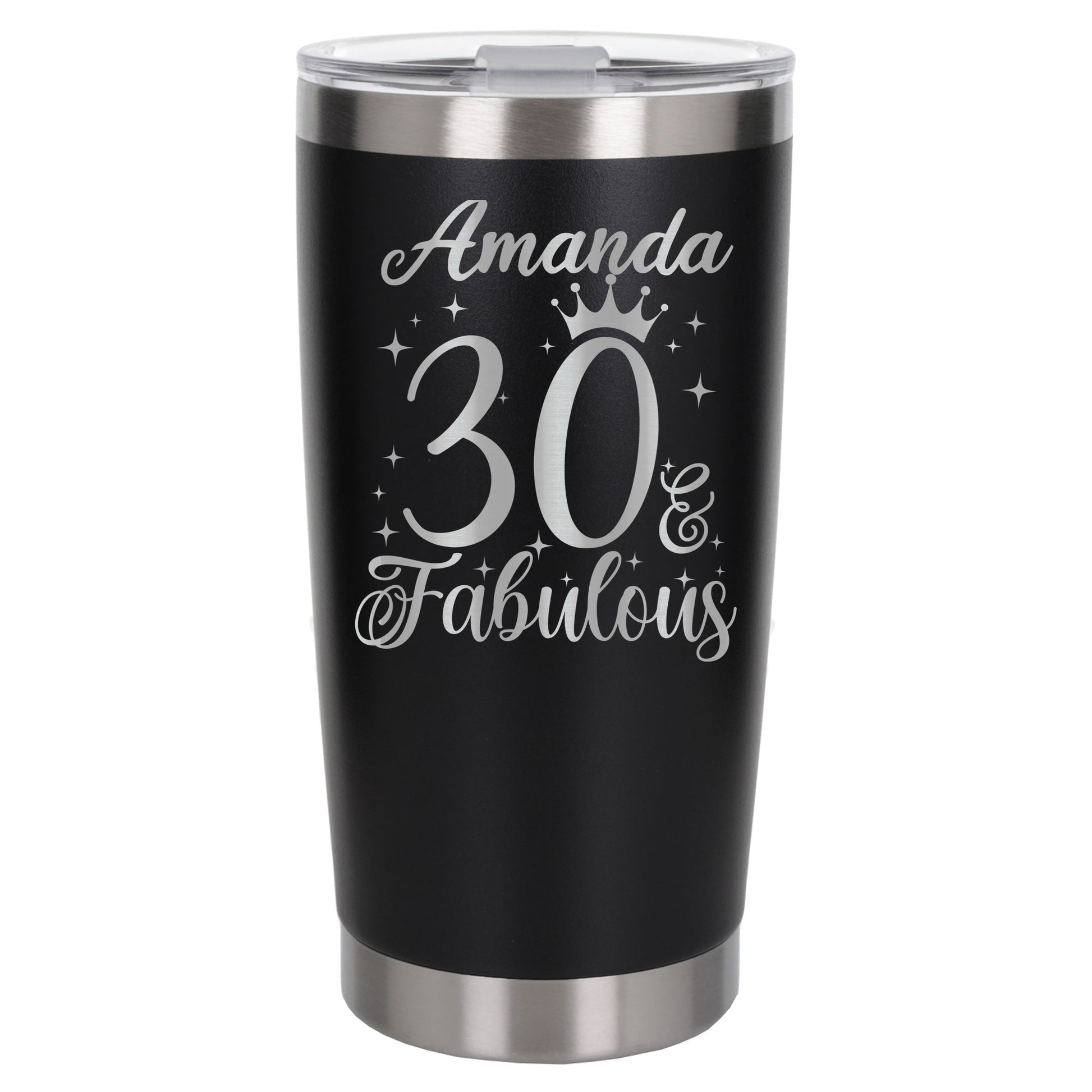 Black Thermal Metal Coffee Cup