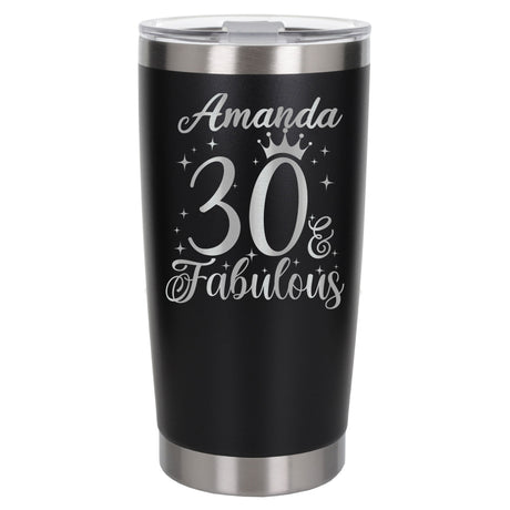 Black Thermal Metal Coffee Cup