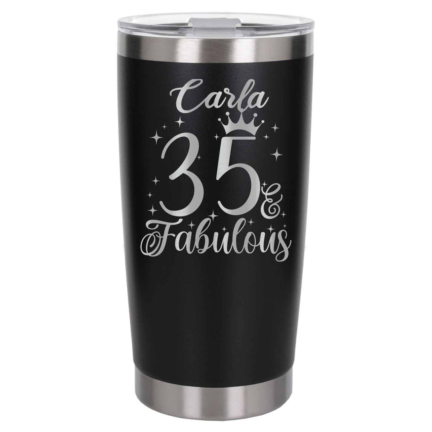 Black Thermal Metal Coffee Cup