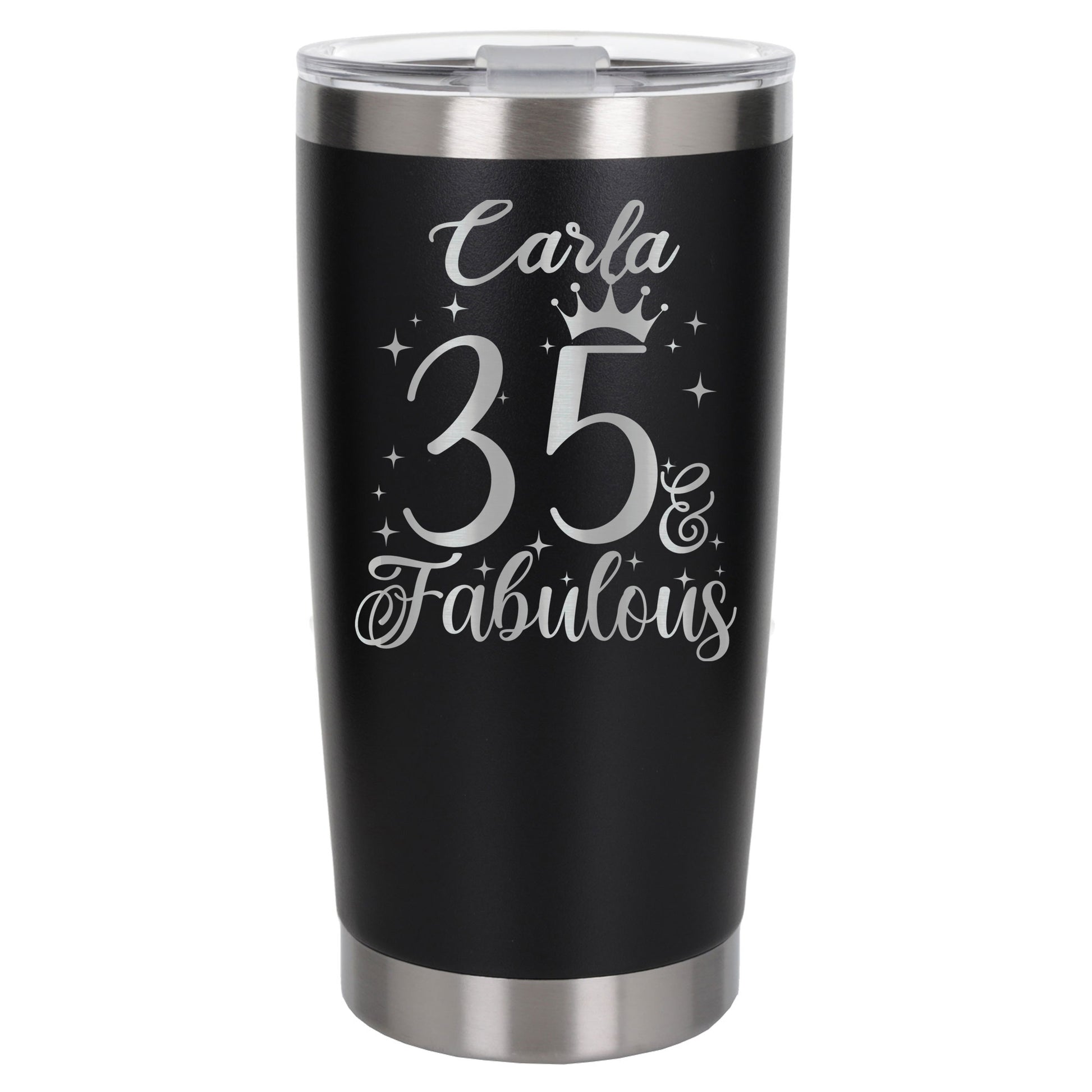 Black Thermal Metal Coffee Cup