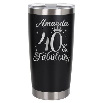 Black Thermal Metal Coffee Cup