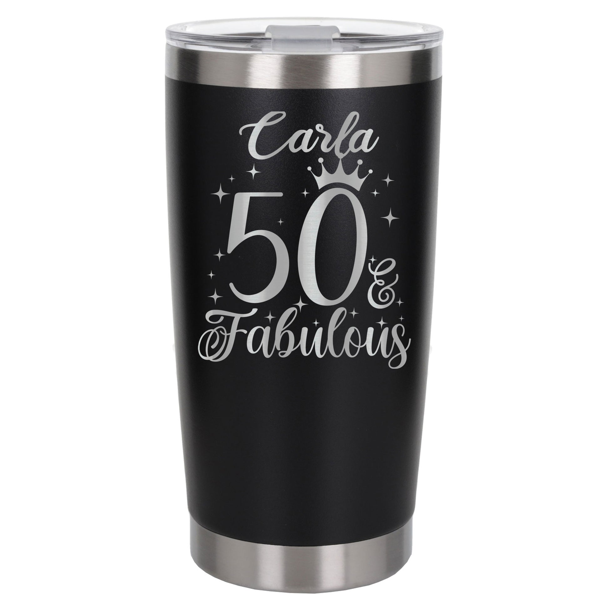 Black Thermal Metal Coffee Cup