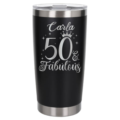 Black Thermal Metal Coffee Cup
