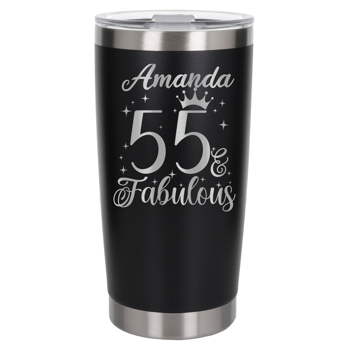 Black Thermal Metal Coffee Cup