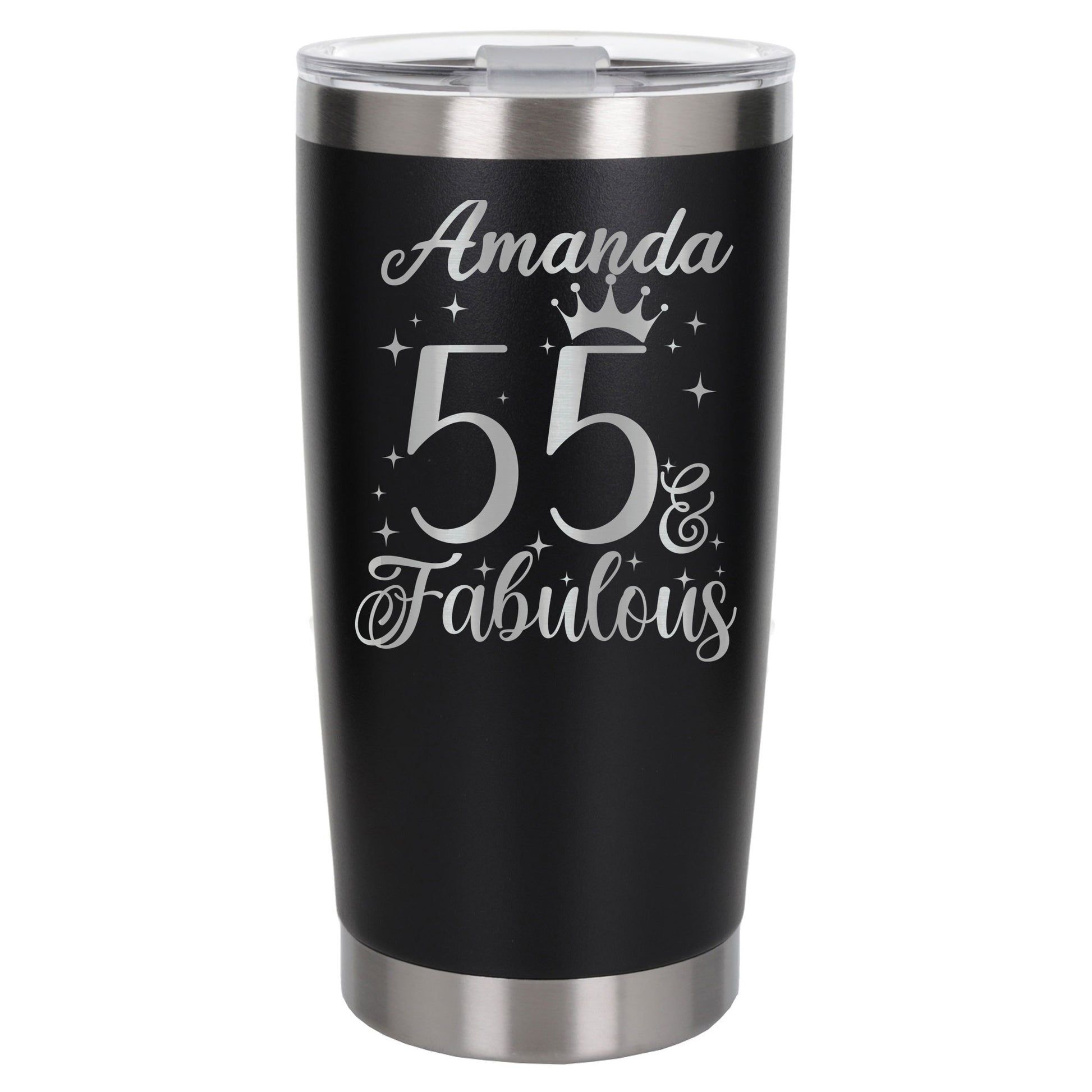 Black Thermal Metal Coffee Cup