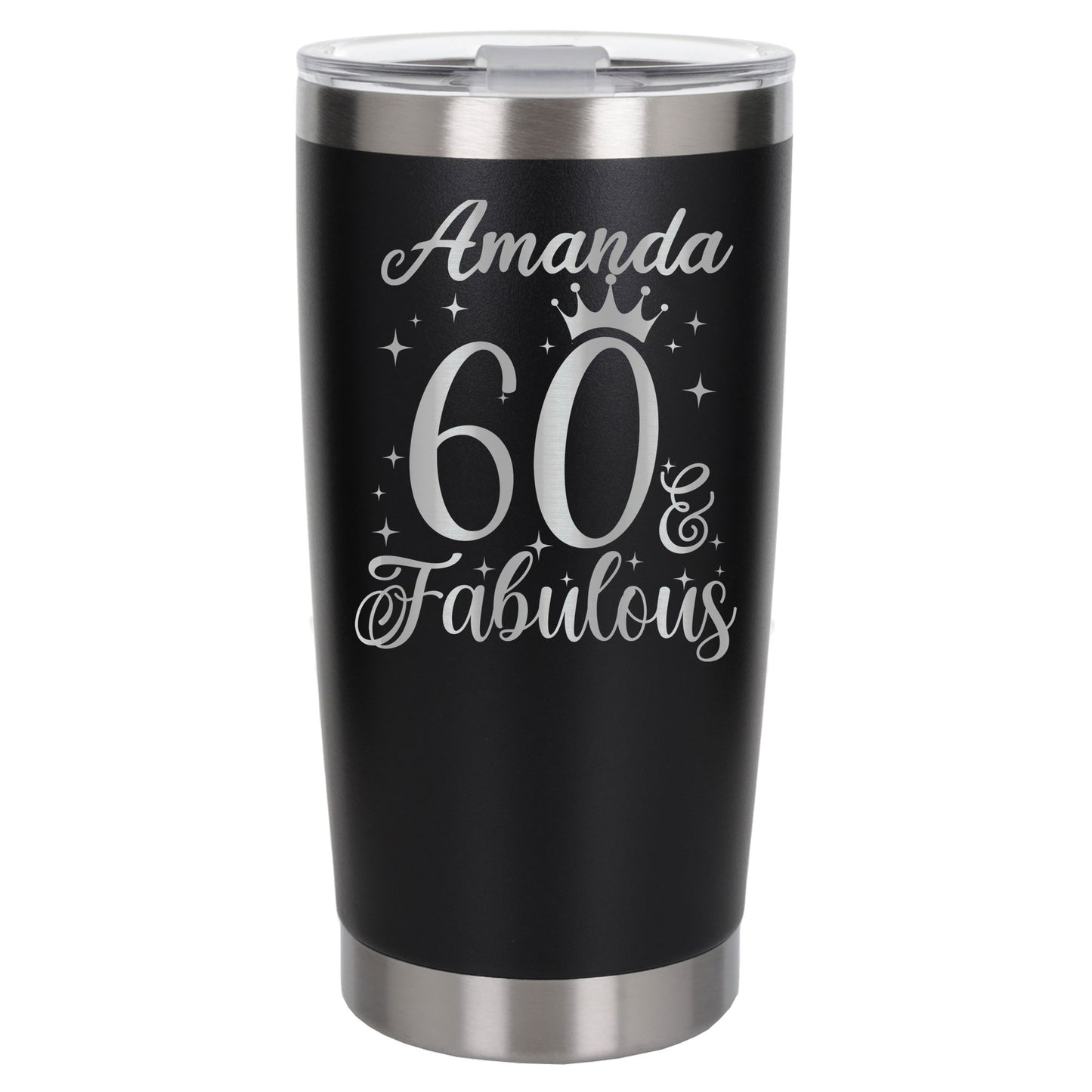Black Thermal Metal Coffee Cup