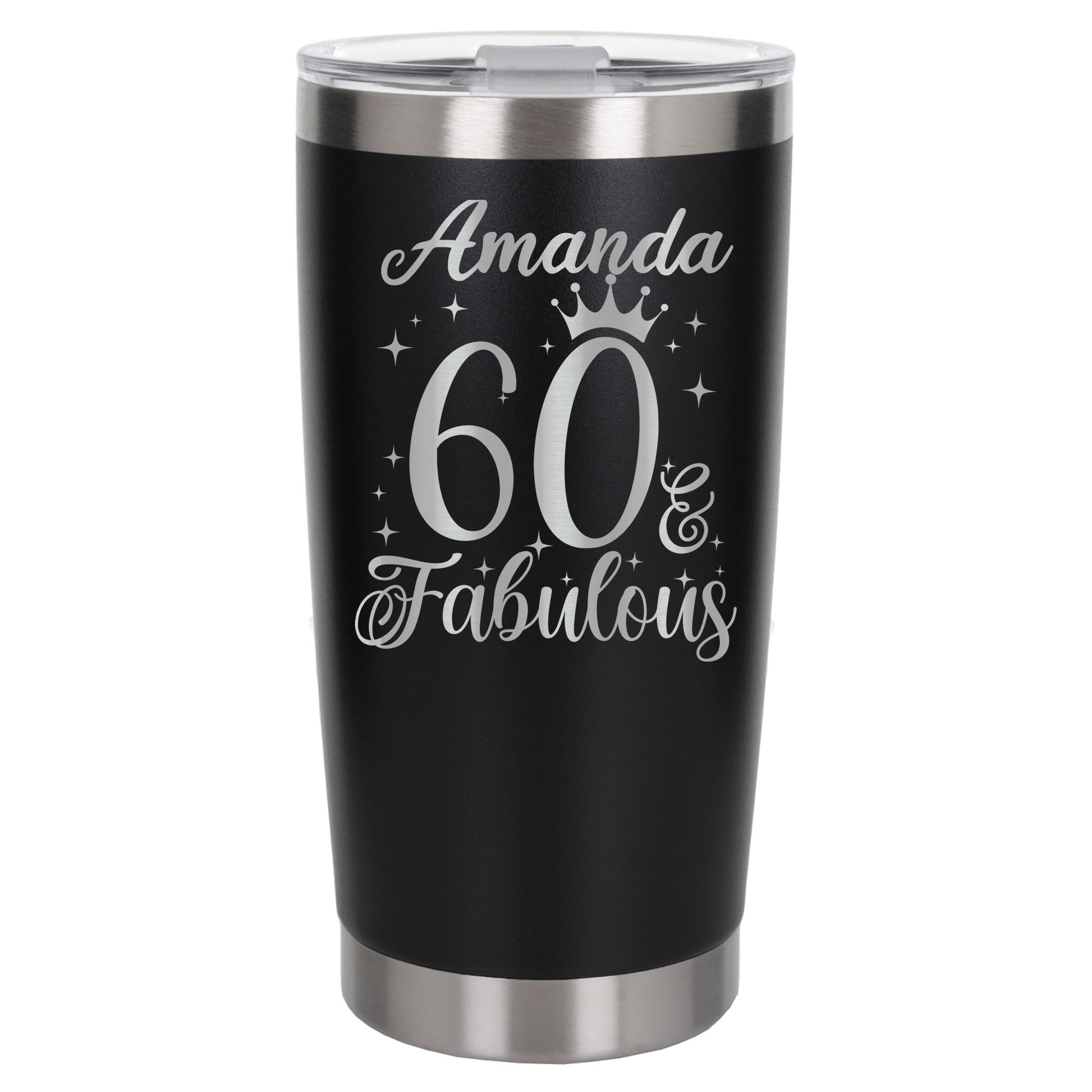 Black Thermal Metal Coffee Cup