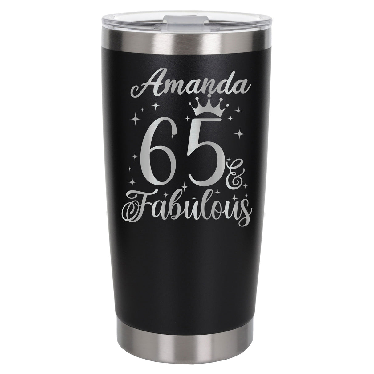 Black Thermal Metal Coffee Cup
