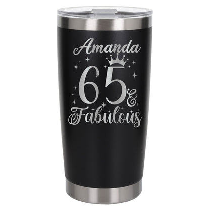 Black Thermal Metal Coffee Cup