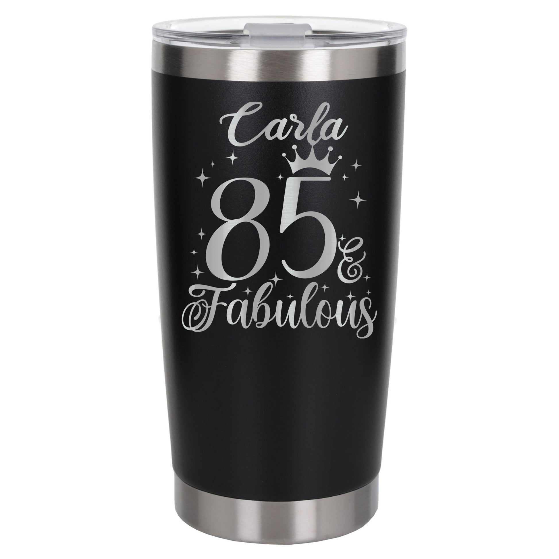 Black Thermal Metal Coffee Cup