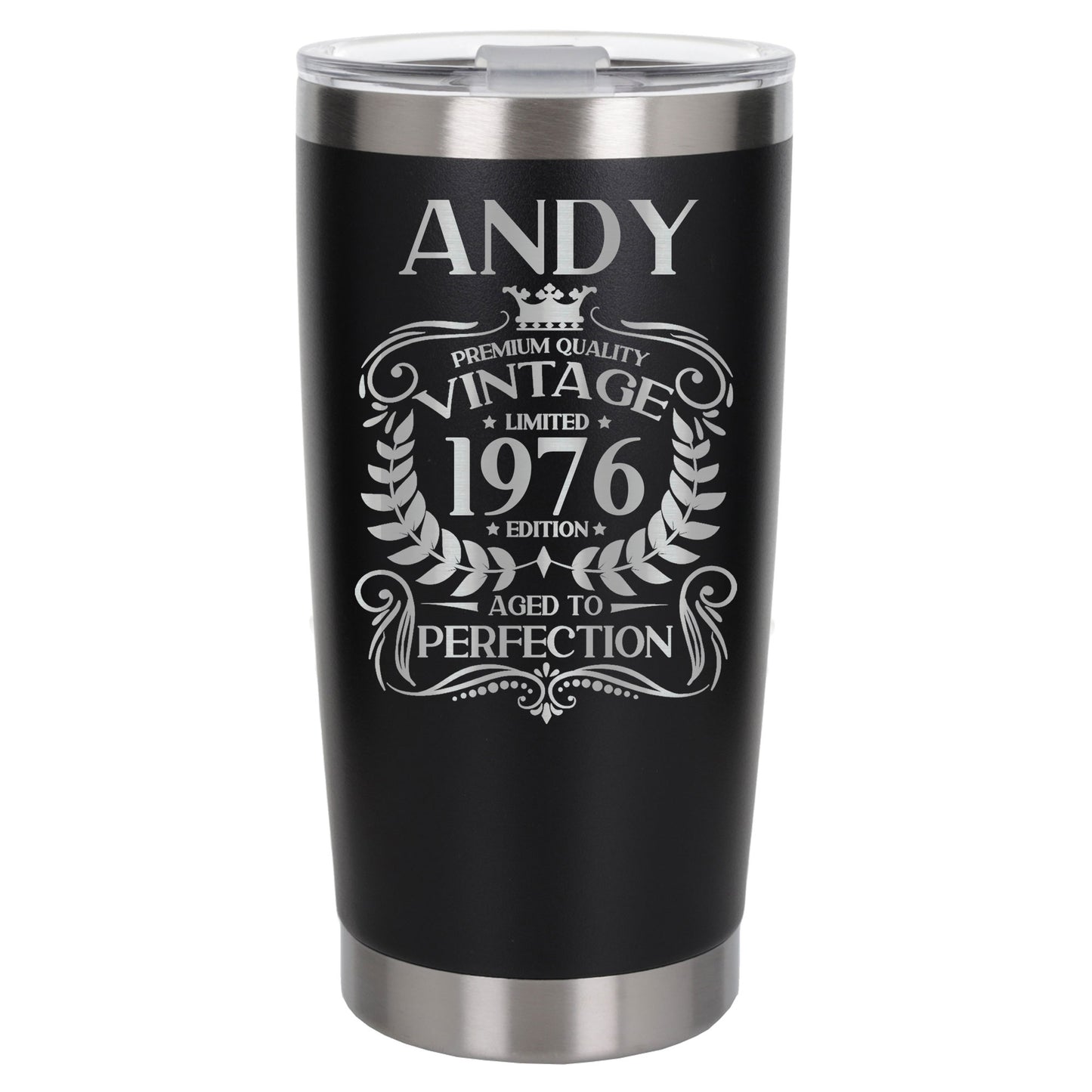 Black Thermal Metal Coffee Cup