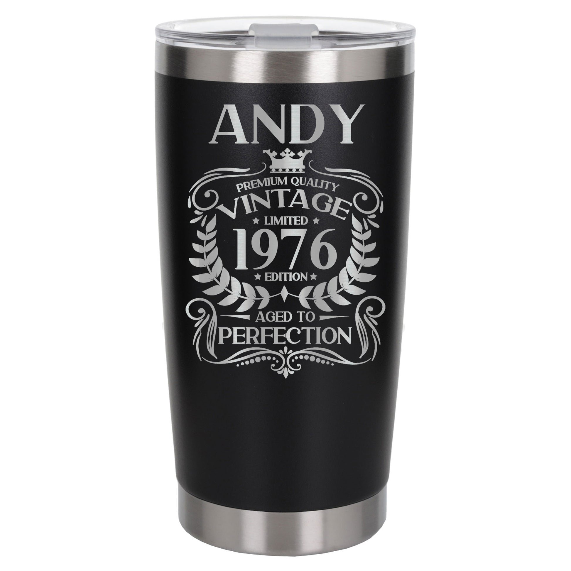 Black Thermal Metal Coffee Cup