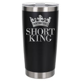 Black Thermal Metal Coffee Cup