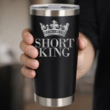 Black Thermal Metal Coffee Cup