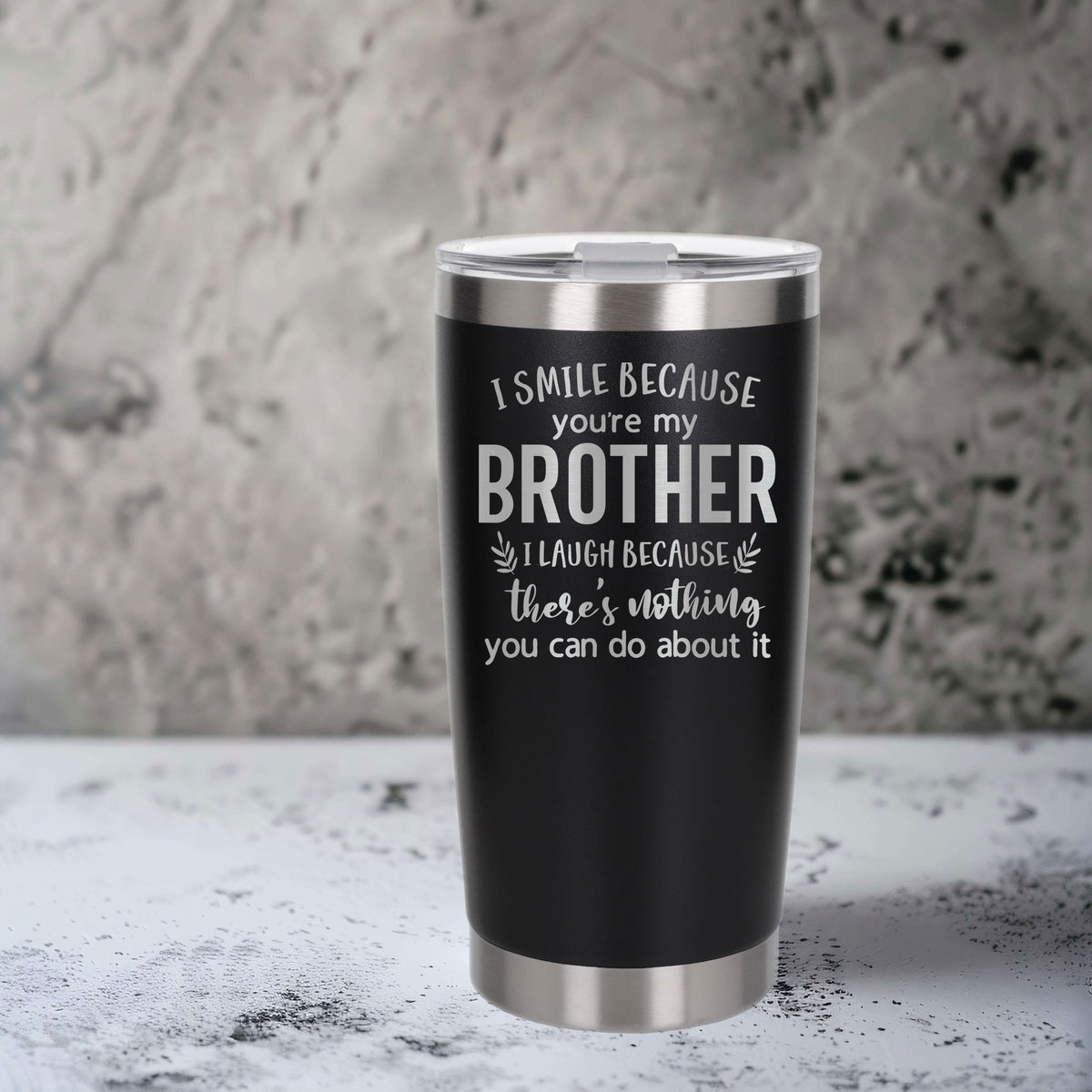 Black Thermal Metal Coffee Cup