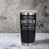 Black Thermal Metal Coffee Cup