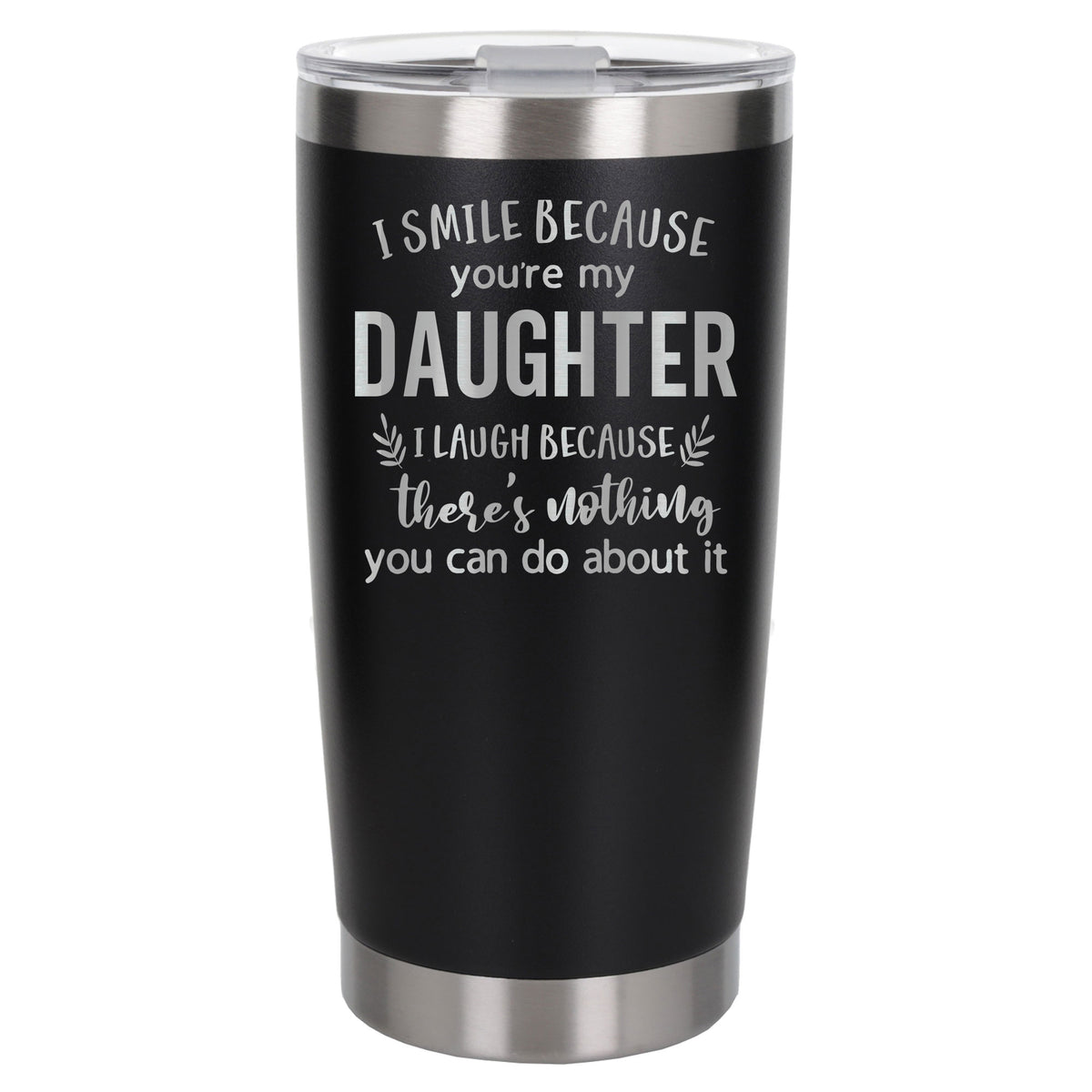 Black Thermal Metal Coffee Cup