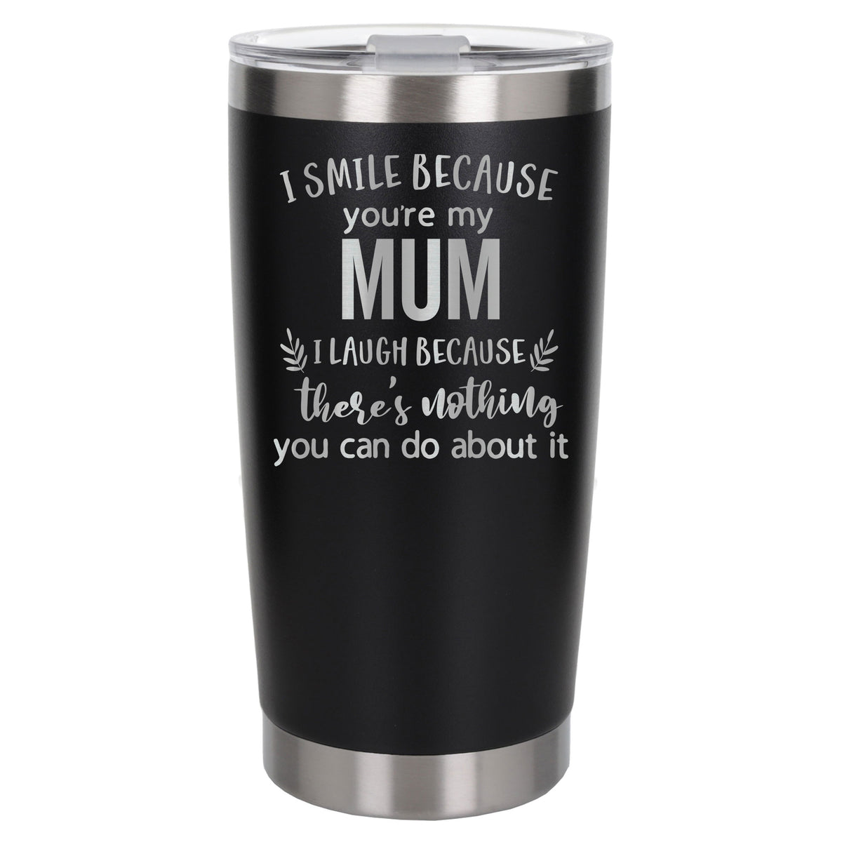 Black Thermal Metal Coffee Cup