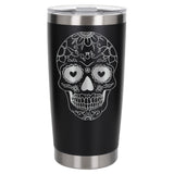 Black Thermal Metal Coffee Cup