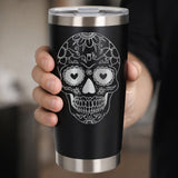 Black Thermal Metal Coffee Cup