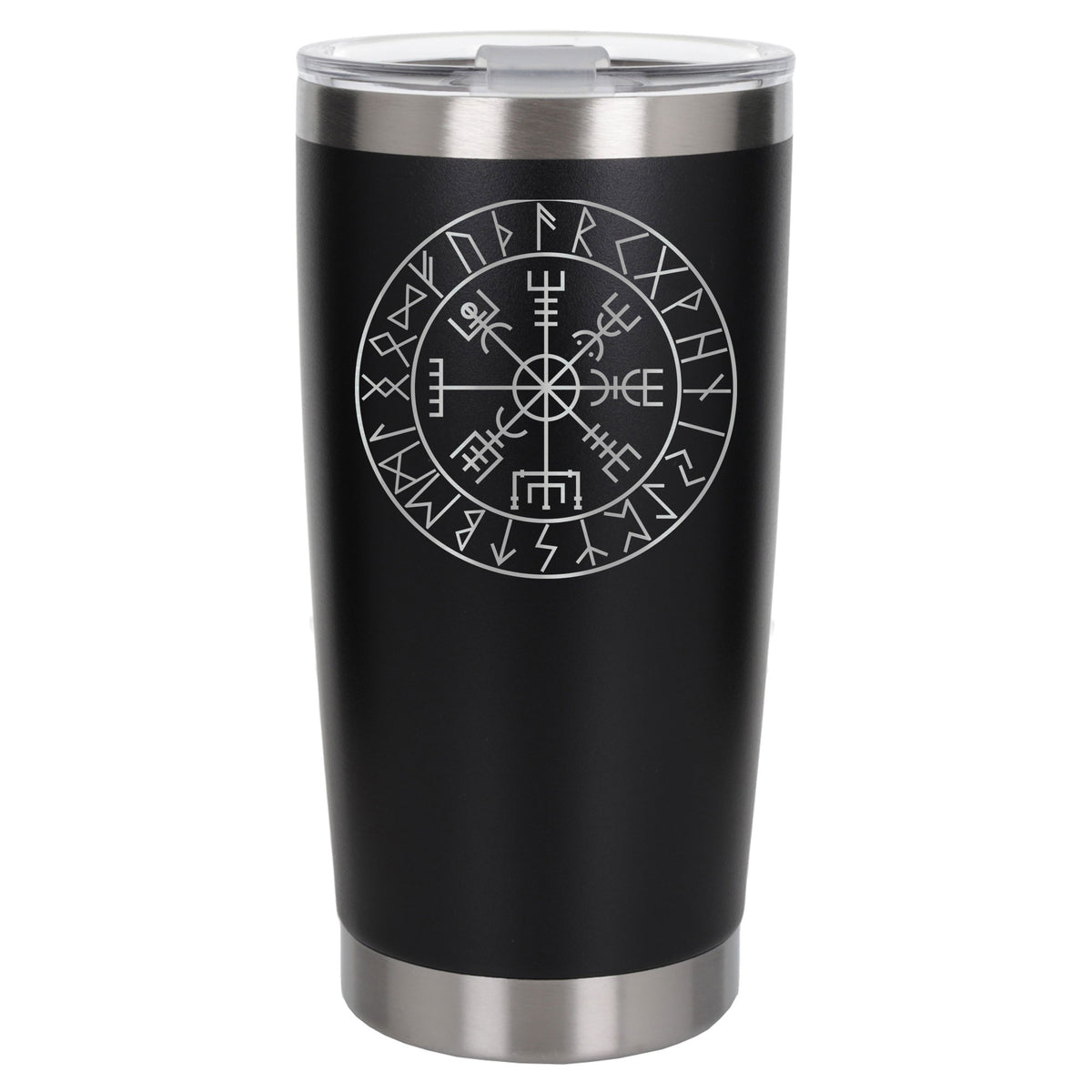 Black Thermal Metal Coffee Cup