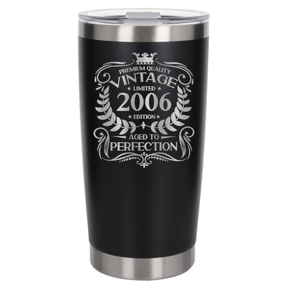 Black Thermal Metal Coffee Cup
