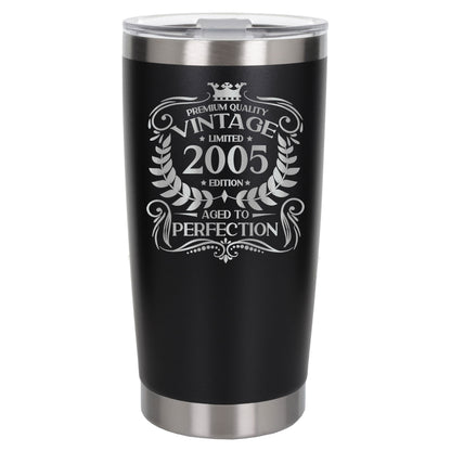 Black Thermal Metal Coffee Cup