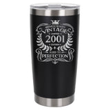 Black Thermal Metal Coffee Cup