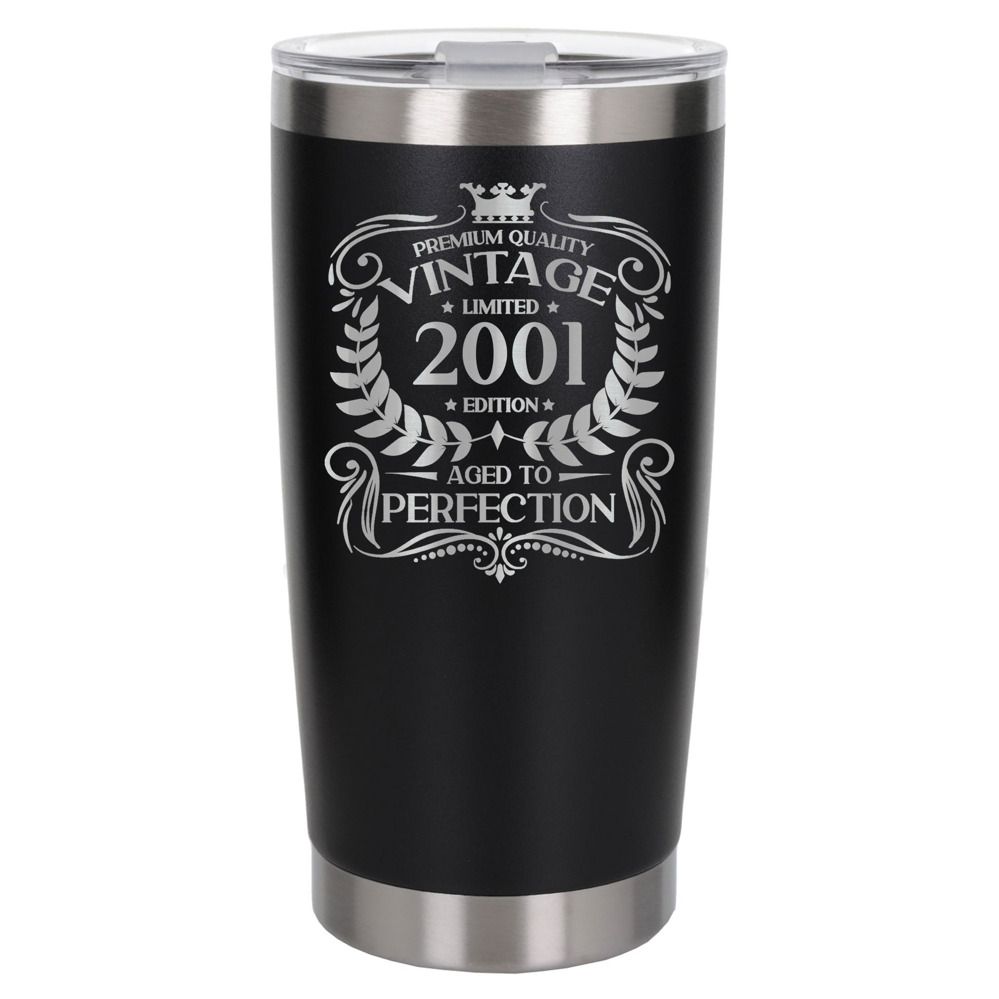Black Thermal Metal Coffee Cup
