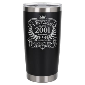 Black Thermal Metal Coffee Cup