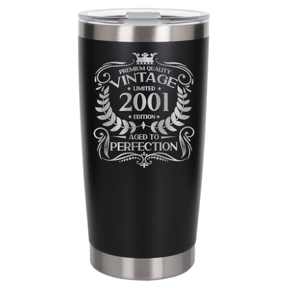 Black Thermal Metal Coffee Cup