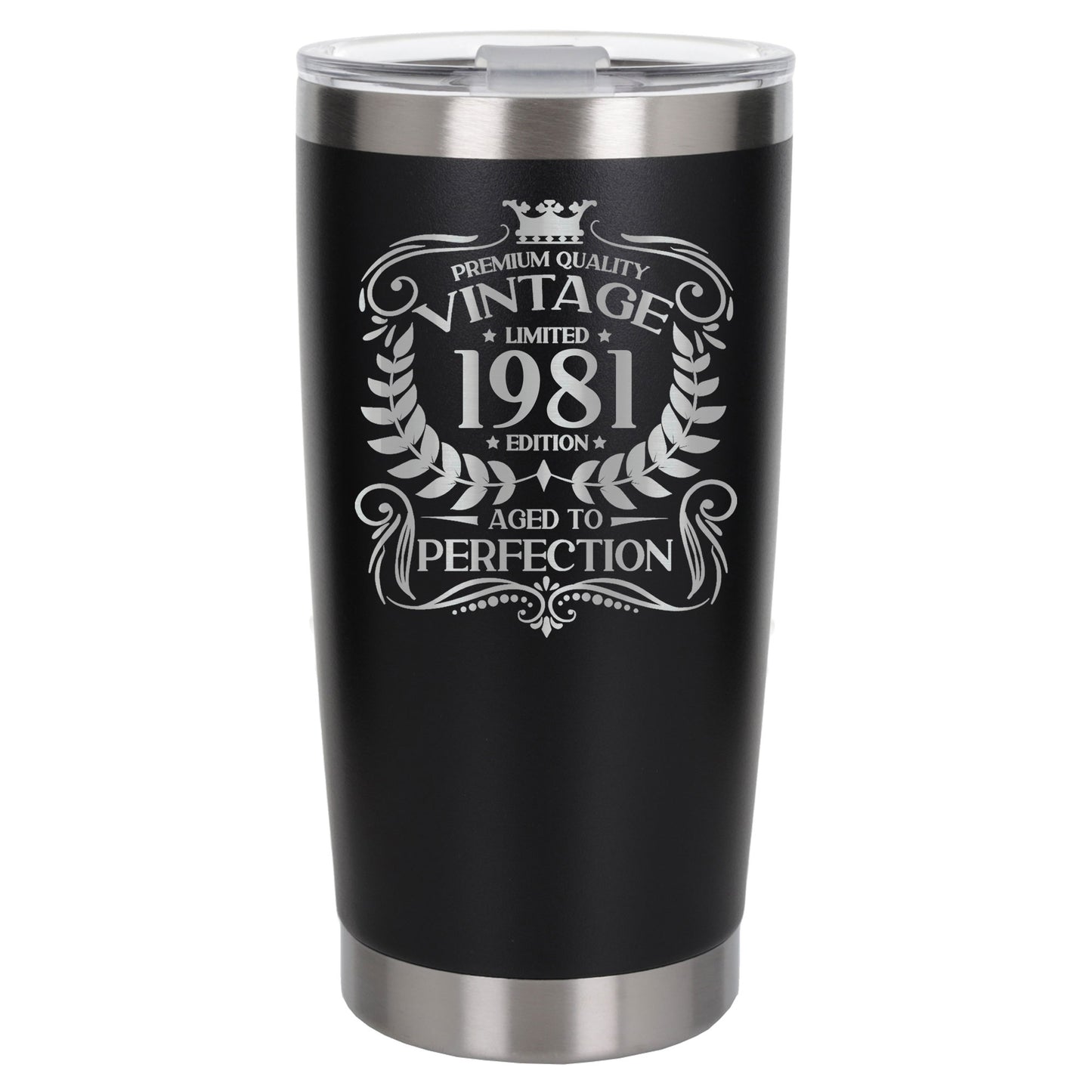 Black Thermal Metal Coffee Cup