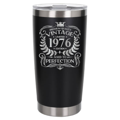 Black Thermal Metal Coffee Cup
