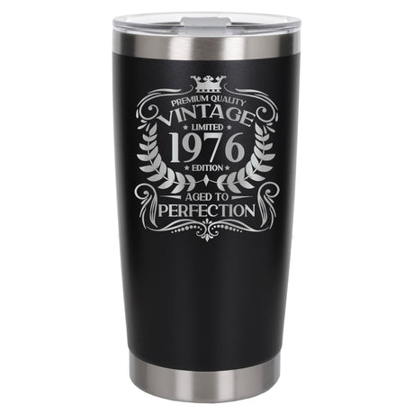 Black Thermal Metal Coffee Cup