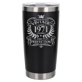 Black Thermal Metal Coffee Cup