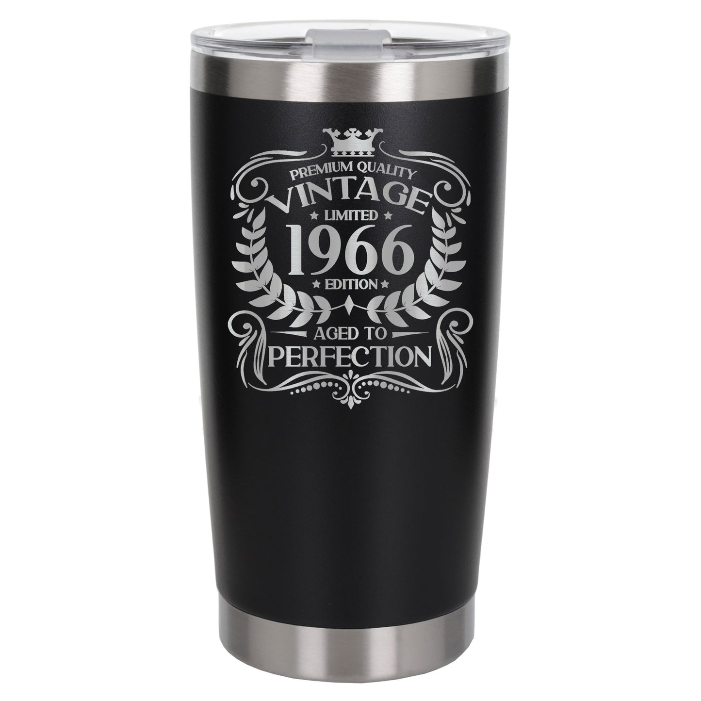 Black Thermal Metal Coffee Cup