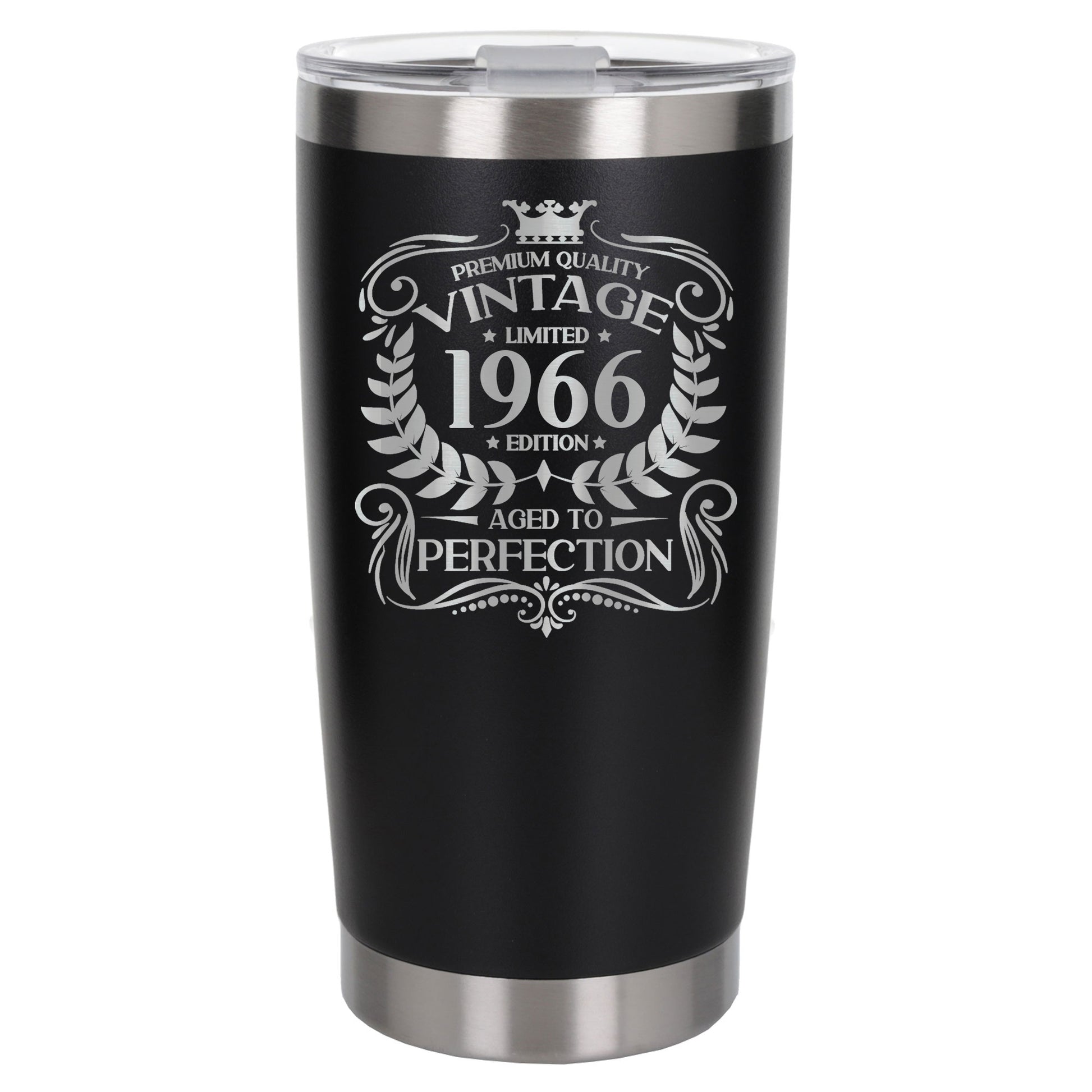 Black Thermal Metal Coffee Cup