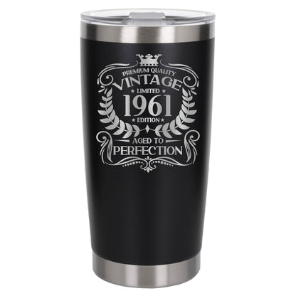 Black Thermal Metal Coffee Cup