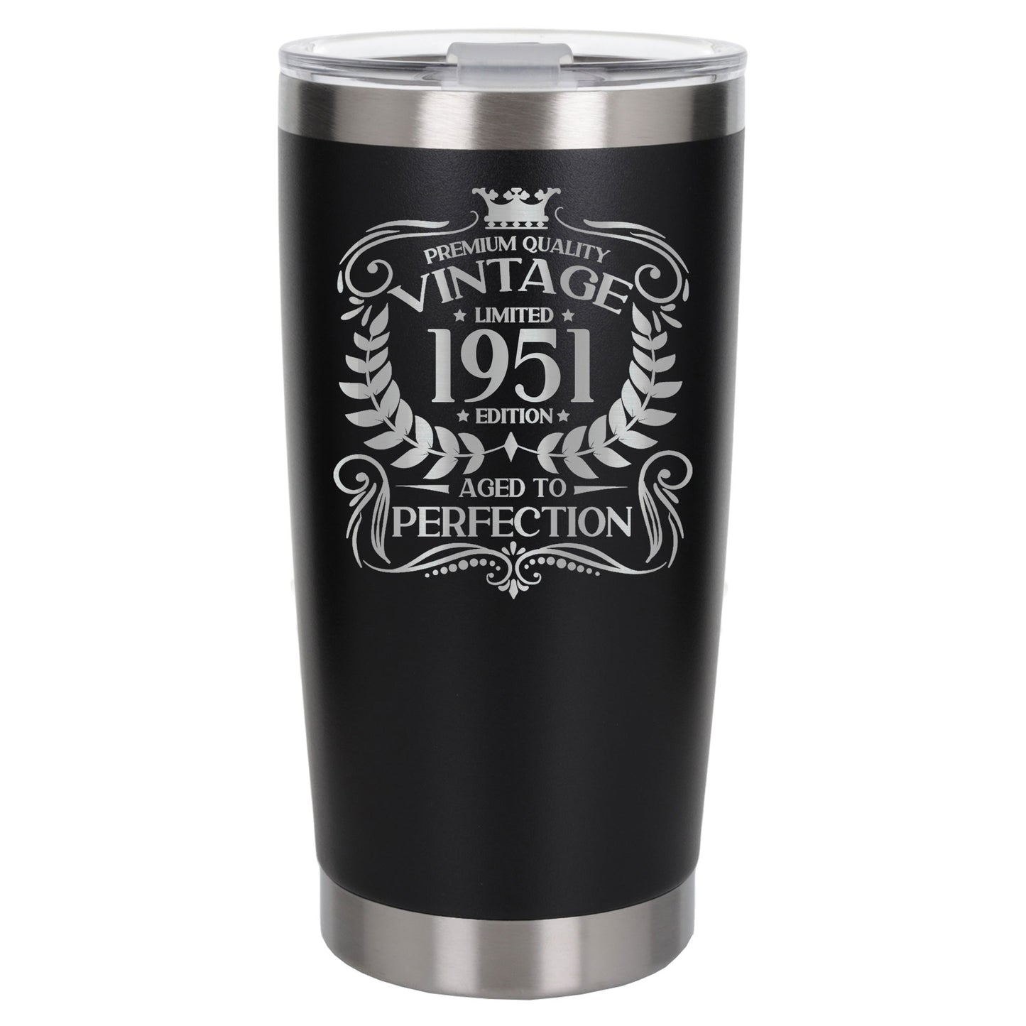 Black Thermal Metal Coffee Cup