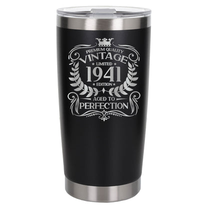 Black Thermal Metal Coffee Cup