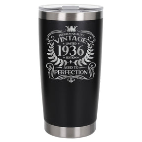 Black Thermal Metal Coffee Cup