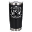Black Thermal Metal Coffee Cup