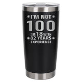 Black Thermal Metal Coffee Cup