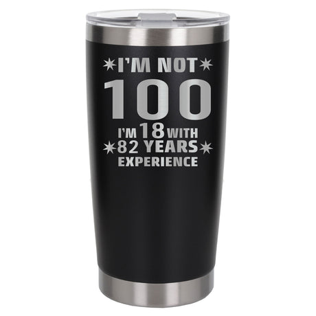 Black Thermal Metal Coffee Cup