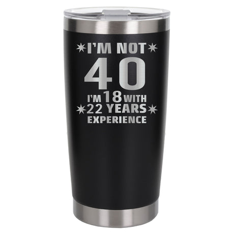 Black Thermal Metal Coffee Cup