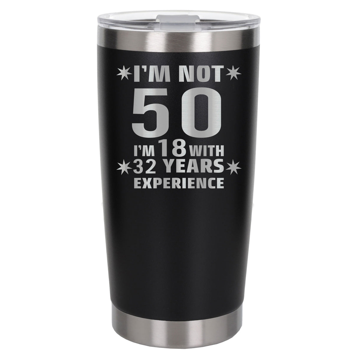 Black Thermal Metal Coffee Cup