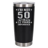 Black Thermal Metal Coffee Cup