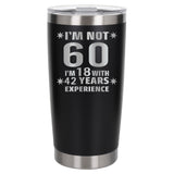 Black Thermal Metal Coffee Cup