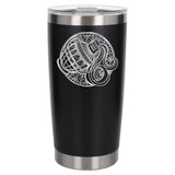 Black Thermal Metal Coffee Cup