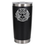 Black Thermal Metal Coffee Cup